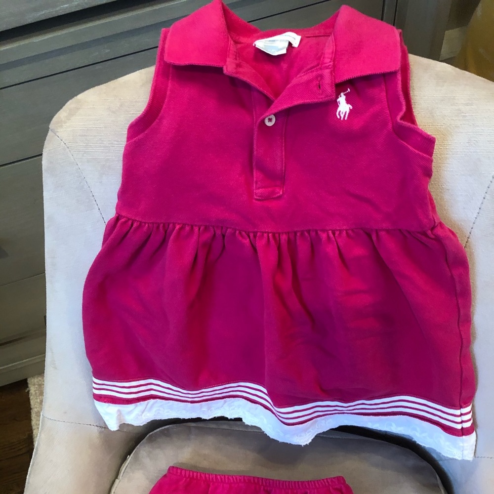 Ralph Lauren Dress and diaper cover